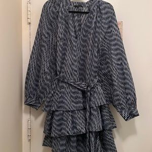 Tired Mini Ruffle Dress